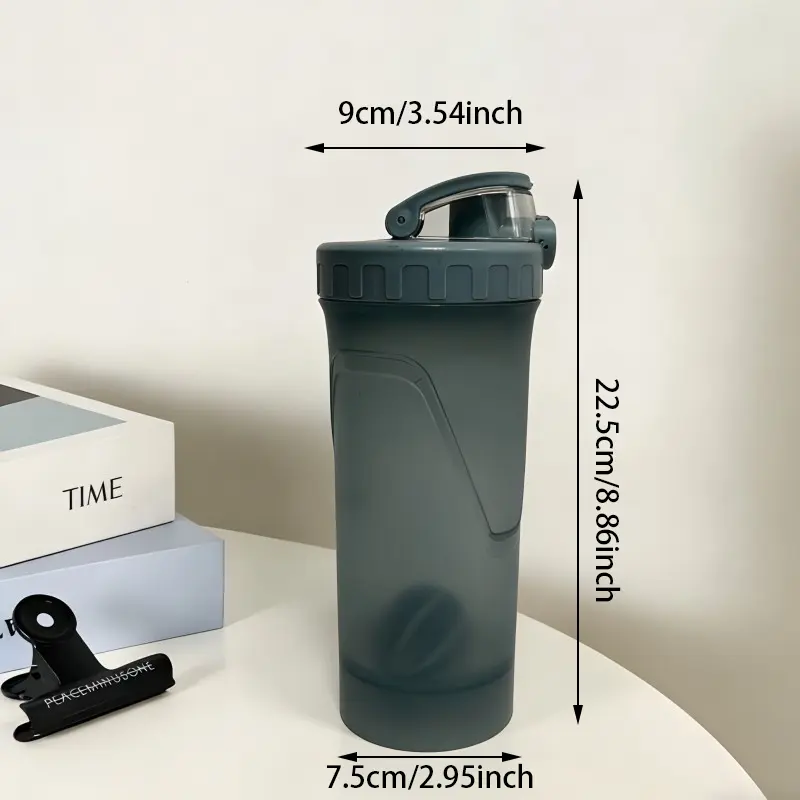 Buzlu Mat Protein Shaker Şişesi