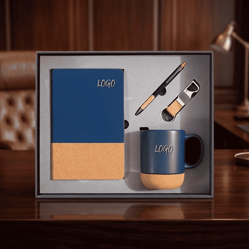 Premium Cork Accent Kurumsal Hediye Seti