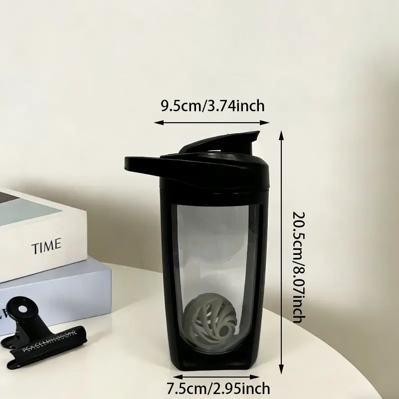 Kare Çift Duvarlı Protein Shaker Şişeleri