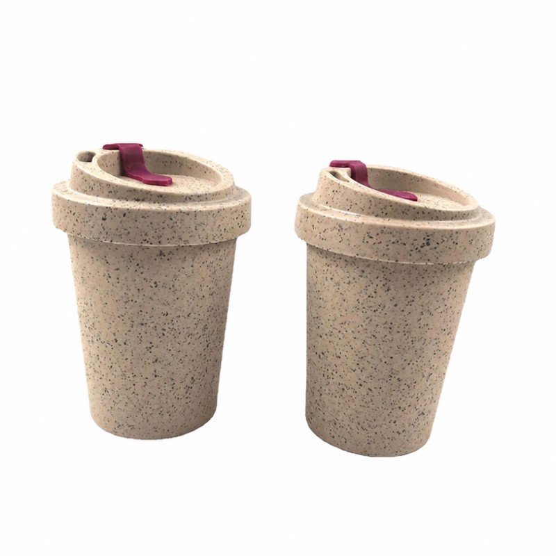 12oz Sürdürülebilir Kahve Öğütülmüş Yeniden Kullanılabilir Seyahat Kupası